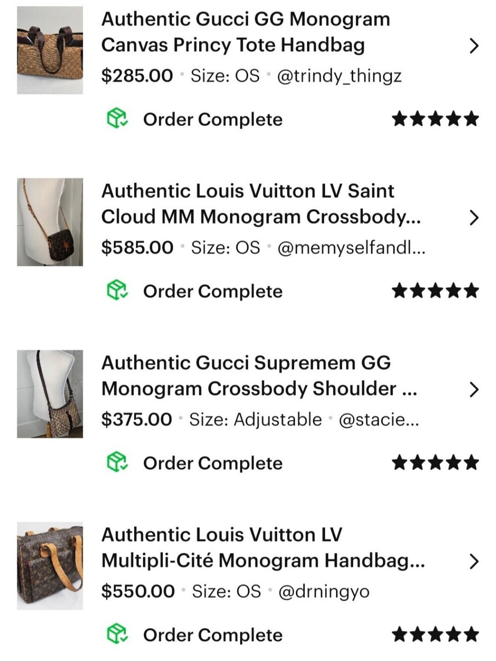 Authentic Louis Vuitton Trocadéro 27 EPI Crossbody Shoulder Bag w/dustcover - Picture 16 of 16